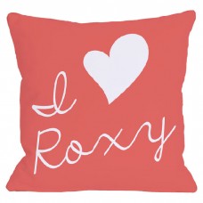 One Bella Casa Personalized Heart Throw Pillow HMW2262